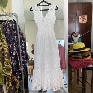 Temptation Positano Belice Dress in Bianco